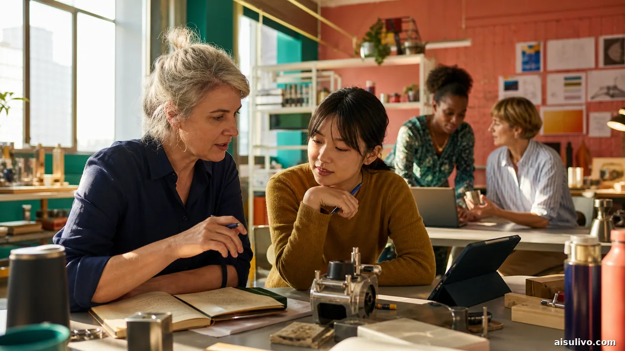 Woman engineer working with colleagues in a technical meeting