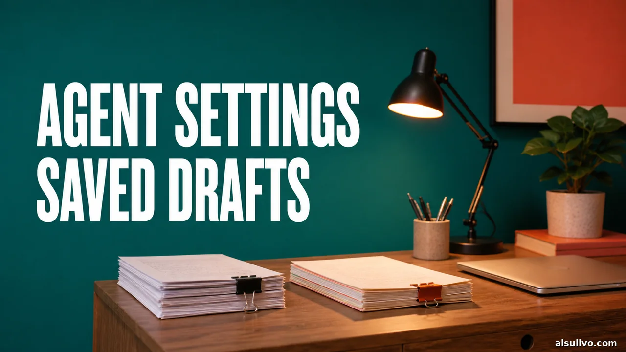 Windmill Adds Agent Settings and Saved Drafts