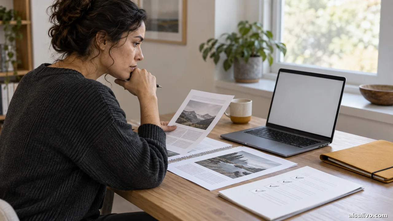 Student reviewing citations, consent, and an academic integrity checklist before submission