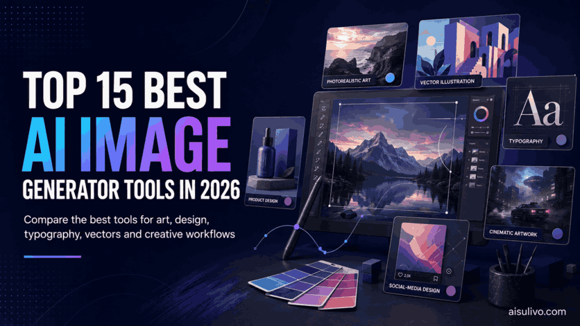 Top 15 Best AI Image Generators and AI Prompt Tools in 2026