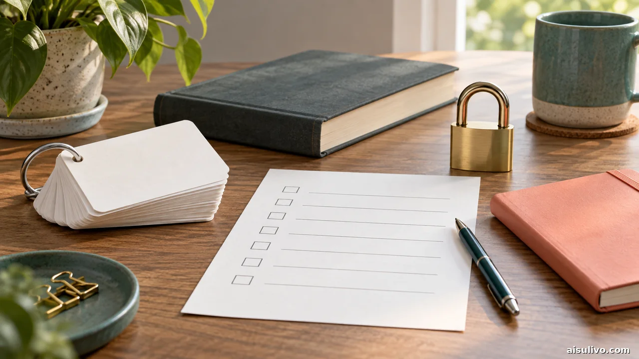 Student reviewing citations, consent, and an academic integrity checklist before submission